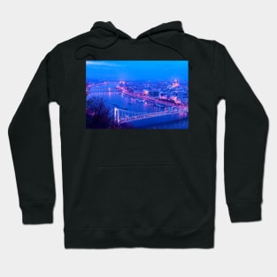 Blue Hour In Budapest Hoodie